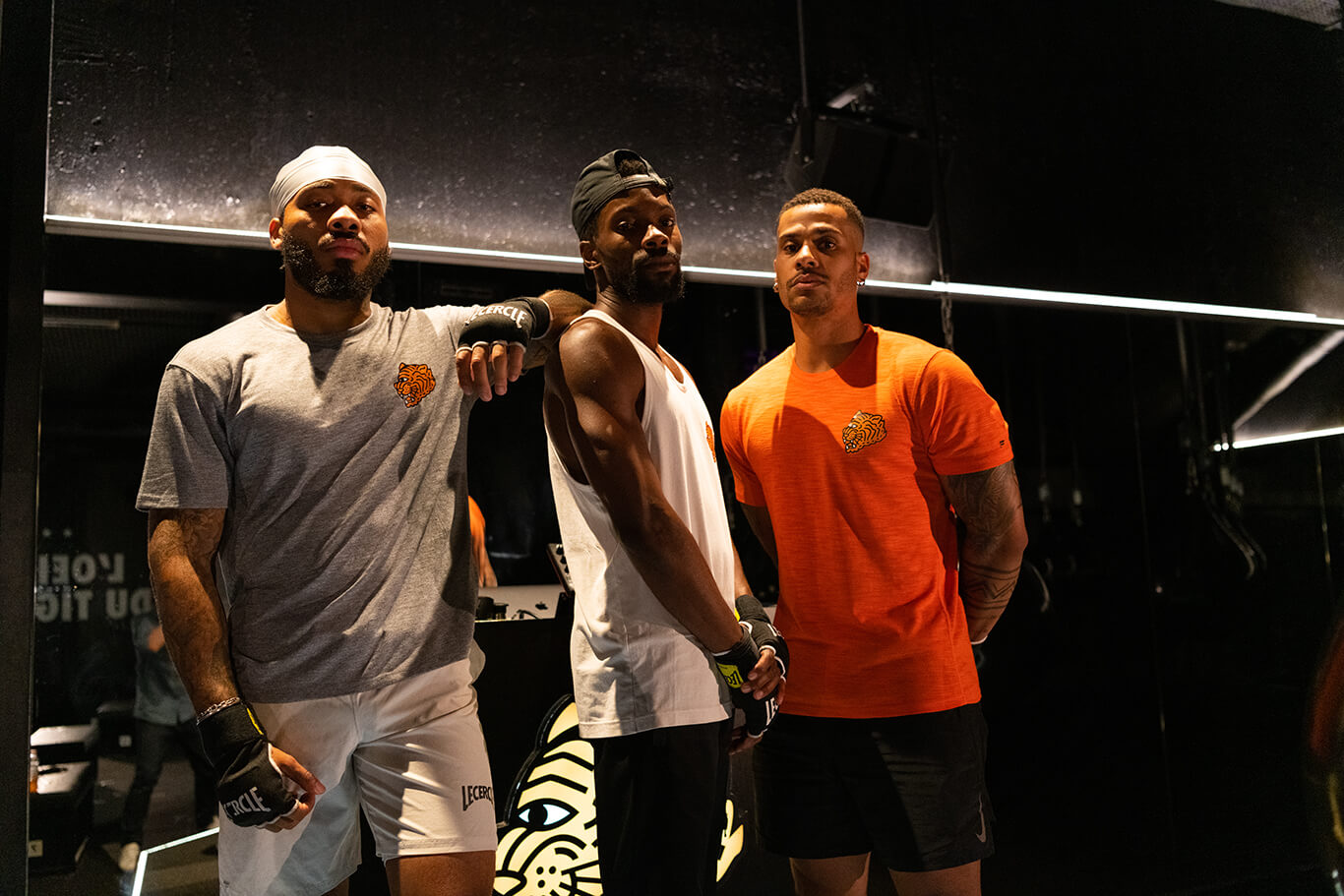 Nos coachs du Cercle dans notre club de boxe à Paris